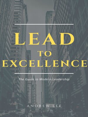 cover image of Lead to Excellence